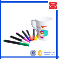 New design assorted colors high quality dustless ink ceramic marker